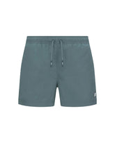 Men's Boardshort K-Way Boxer Hazel Beach Petrol Green