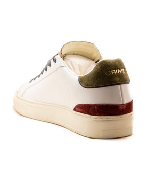 Crime London Blade Bianco Verde Militare
