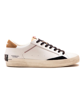 Crime London Distressed White Brown