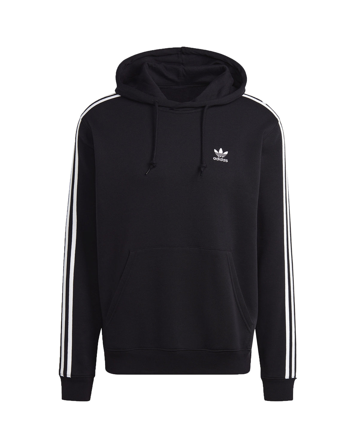 Adidas Originals 3 Stripe Hoodie Black