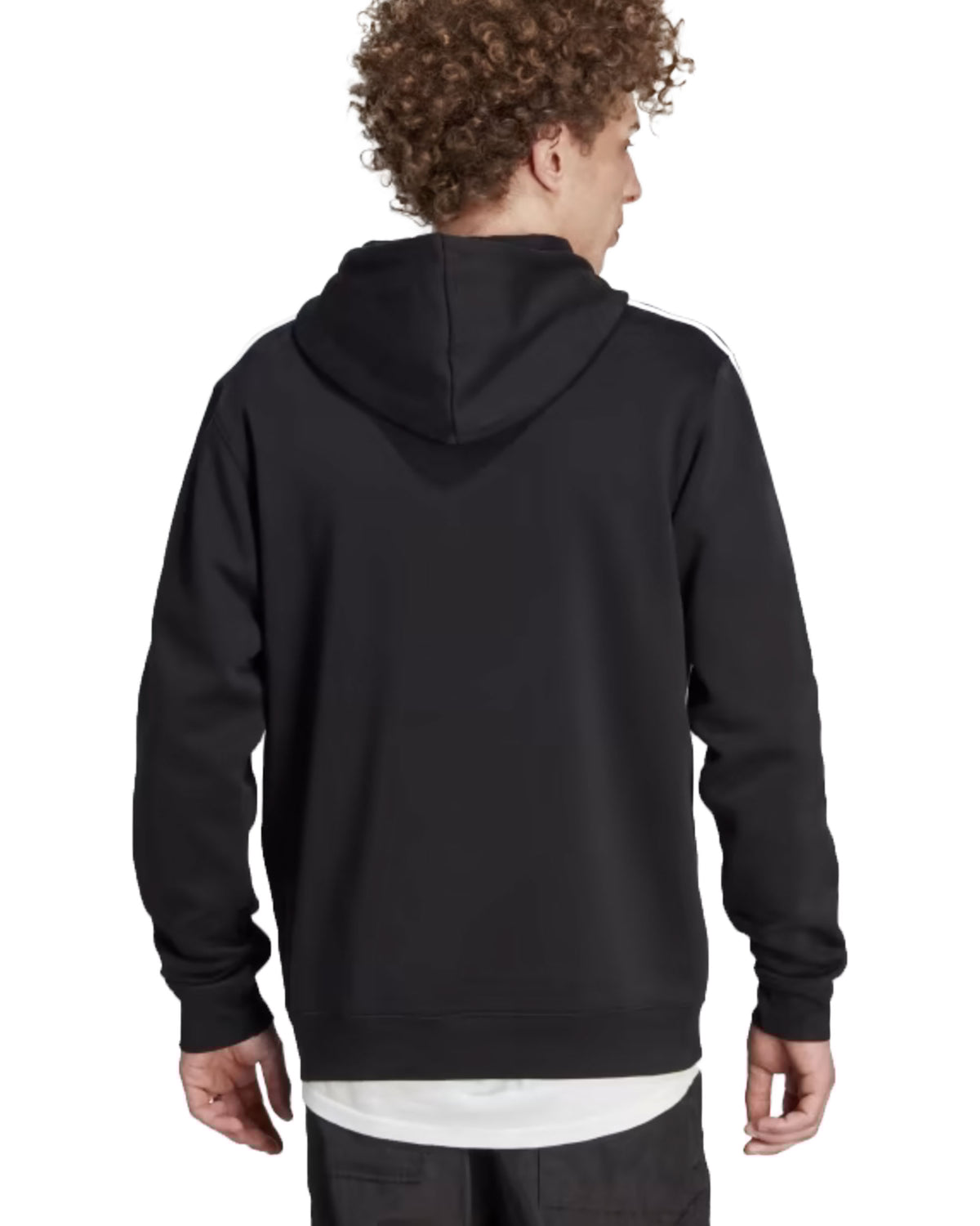 Adidas Originals 3 Stripe Hoodie Black