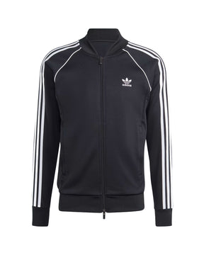 Felpa Uomo Adidas Track Jacket Adicolor Classics Sst Nero