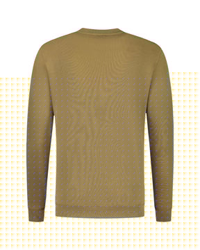 Felpa Uomo Boss Westart Open Beige