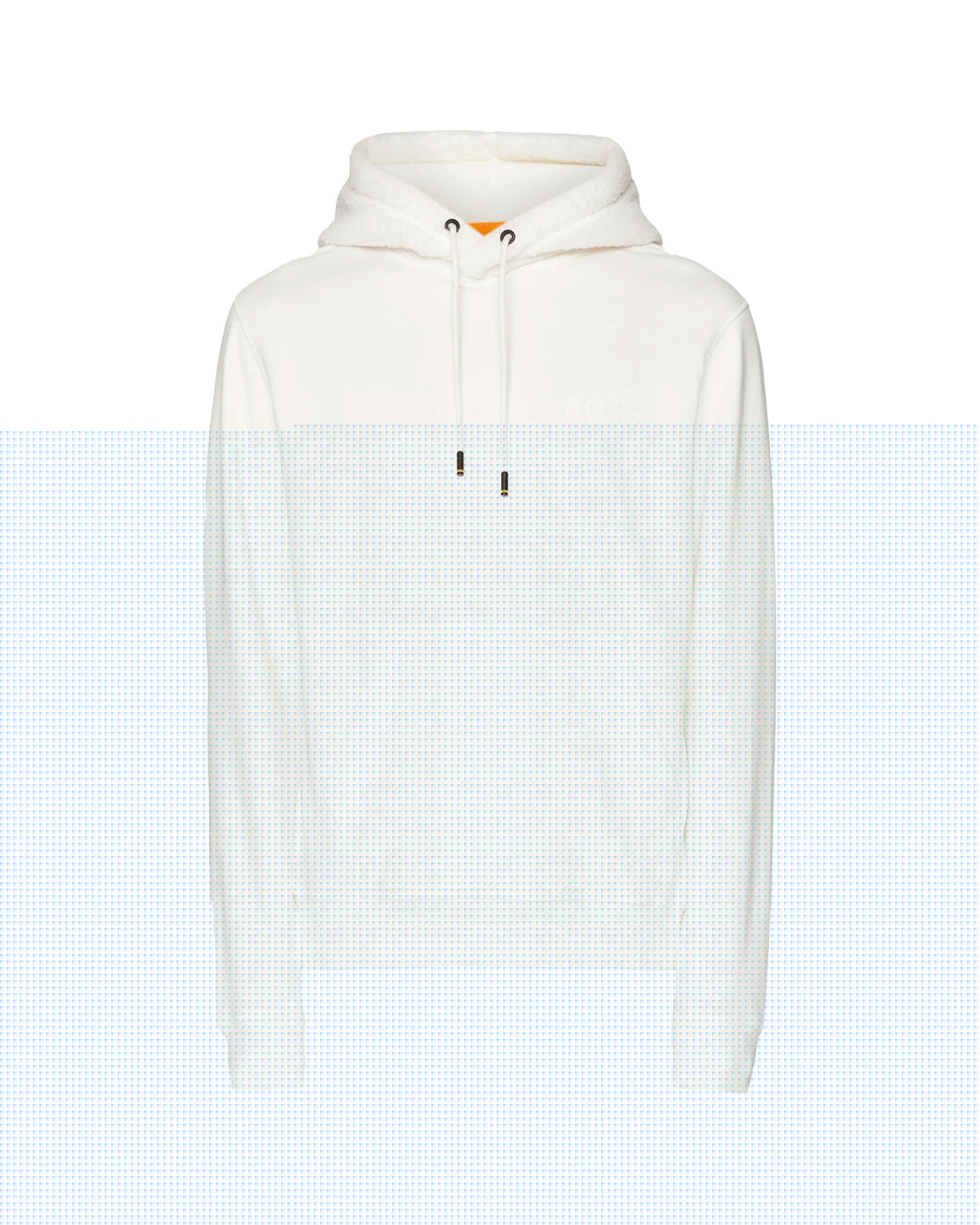 Felpa Uomo Boss Weteddy Bianco