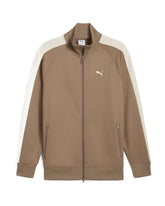 Men's Sweatshirt Puma T7 Always On Track Jacket Totally Taupe