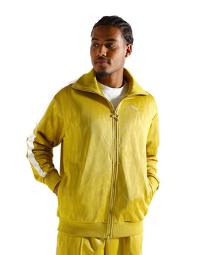 Felpa Uomo Puma The NeverWorm IV T7 Jacket Golden Fog