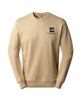 Man Sweatshirts The North Face Coordinates Crew Khaki Stone