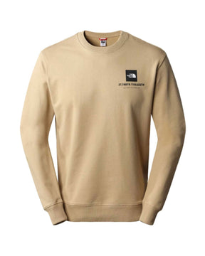 Man Sweatshirts The North Face Coordinates Crew Khaki Stone