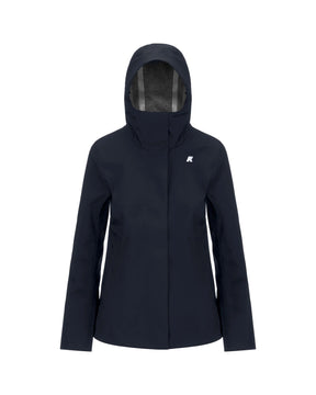 Giacca Donna K-Way Madalina Bonded Jersey Blu
