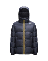 Man Jacket K-Way Le Vrai 3.0 Claude Heavy warm Blue