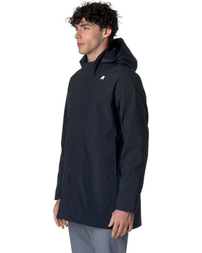 Man Jacket K-Way Duke Bonded Blue