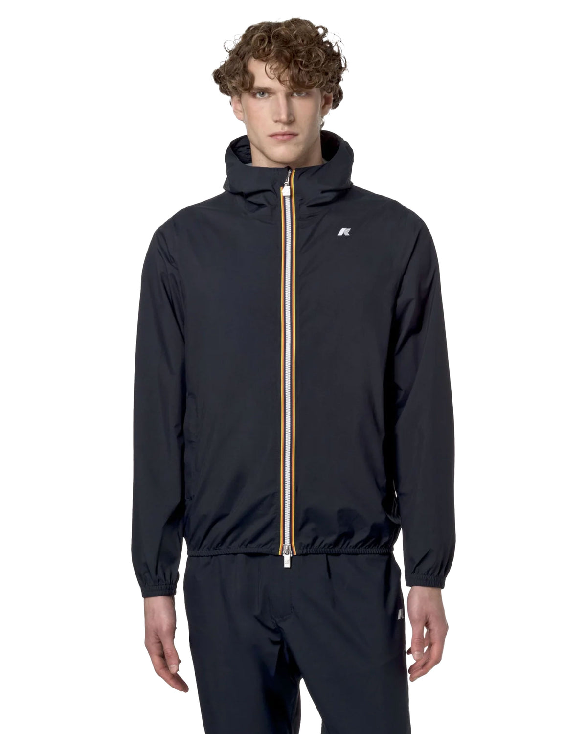 Giacca Uomo K-Way Jack Stretch Dot Blu