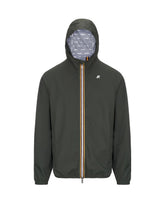 Giacca Uomo K-Way Jack Stretch Dot Green Blackish