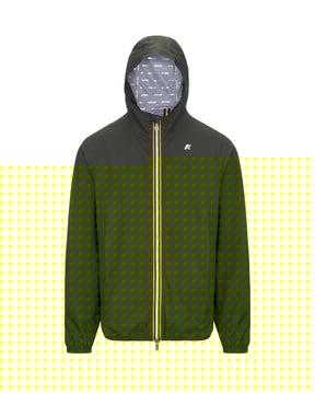 Giacca Uomo K-Way Jack Stretch Dot Green Blackish