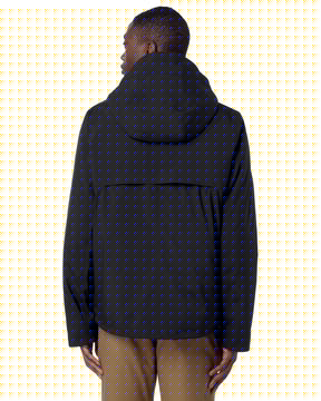 Giacca Uomo K-Way Jacken Bonded Padded Nero