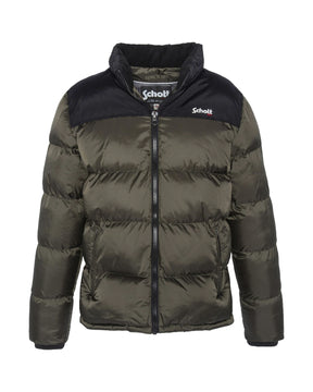 Giacca Uomo Schott Utah 2 Kaki Black