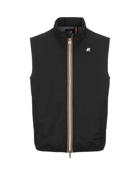 Gilet Uomo K-Way Valen Stretch Dot Nero