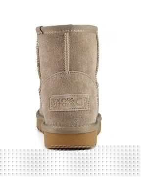 Women's Colors Of California Ugg Boot In Suede Taupe