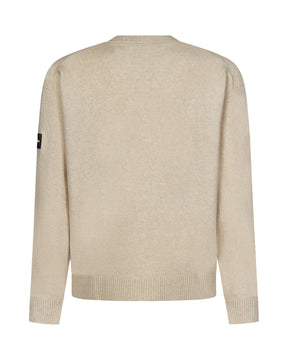 Maglione Uomo Calvin Klein Lycra Blend Comfort Fit Sweater Fog