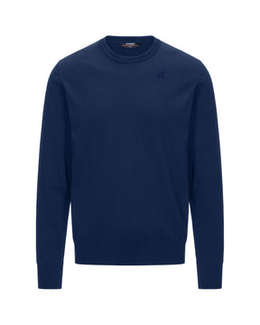 K-Way Sebastien Cotton Blue light blue sweater