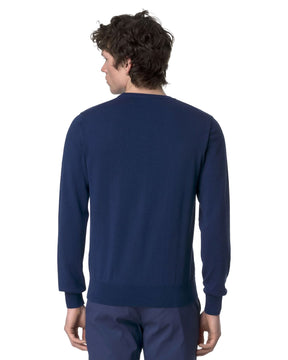K-Way Sebastien Cotton Blue light blue sweater