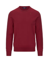 Man Sweater K-Way Sebastien Cotton Ps Red Dk