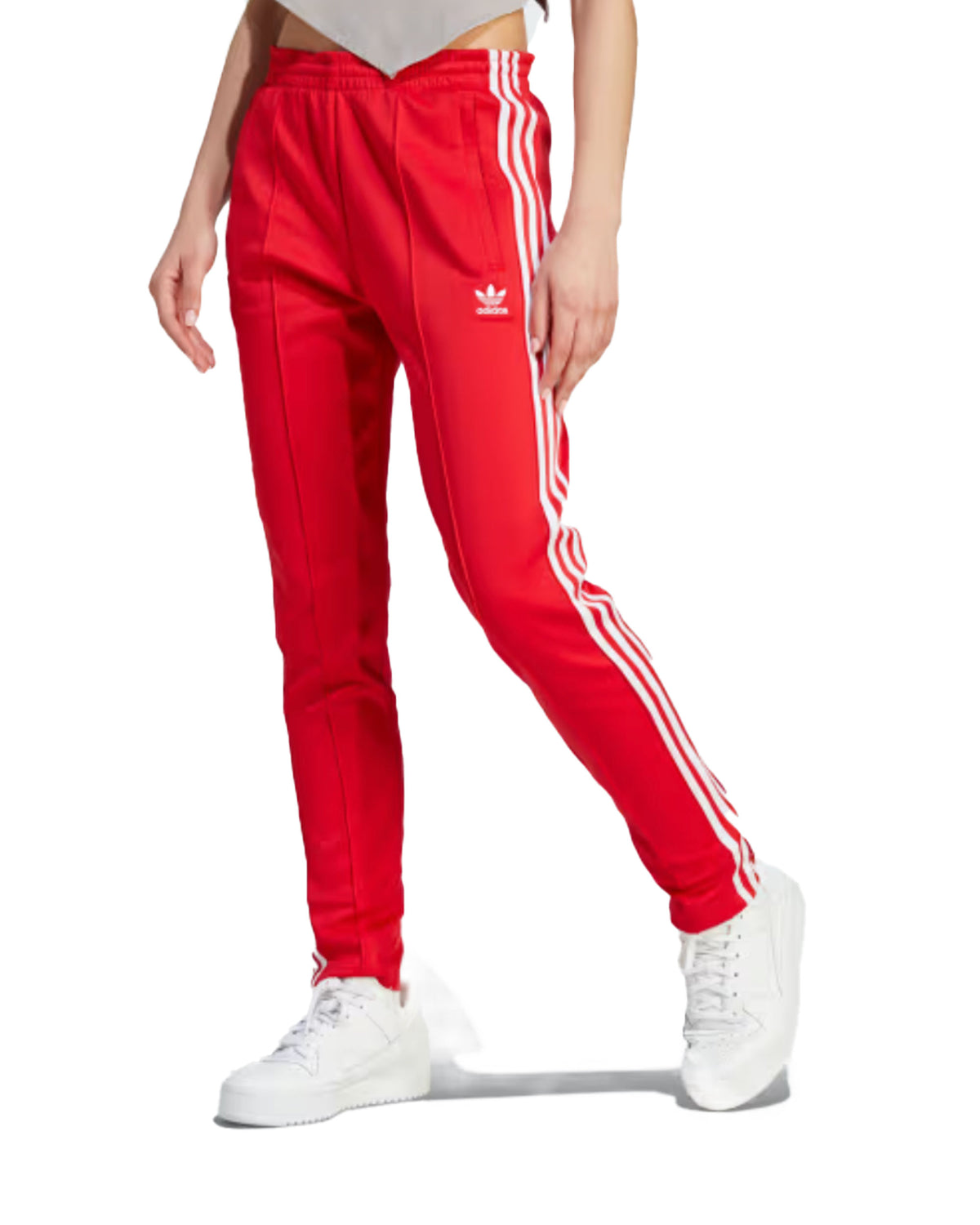 Woman's Trousers Adidas SST Classic TP Red