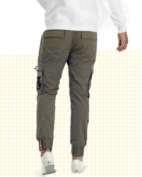 Man Pant Alpha Industries Cargo Jogger Green