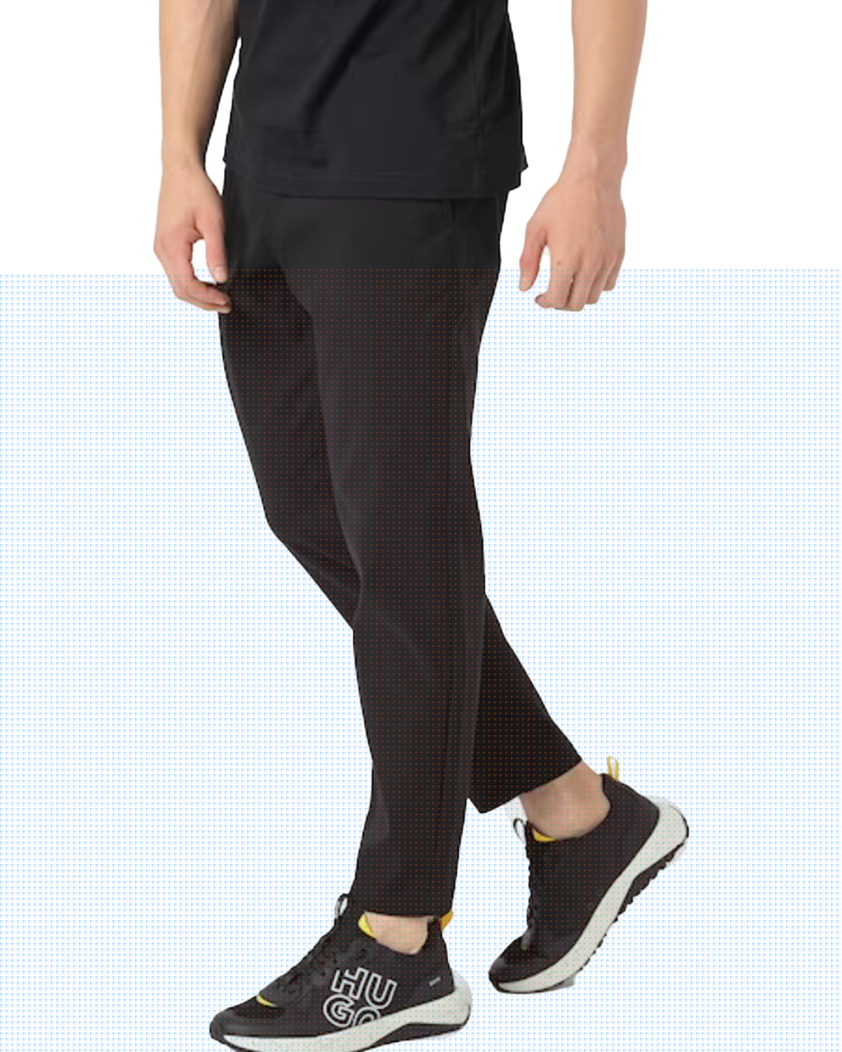 Pantalone Uomo Boss Chino Tapered Nero