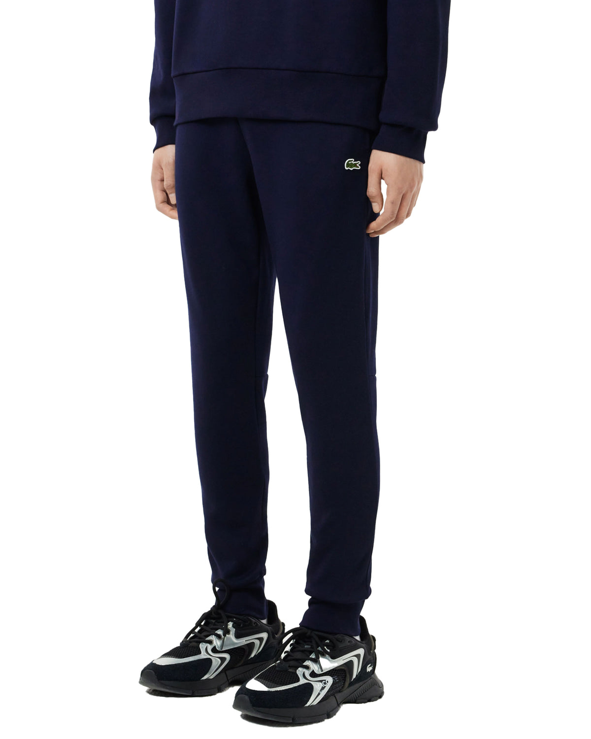Pantalone Uomo Lacoste Basic Logo Blu