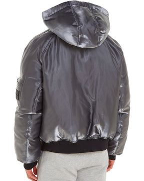 Man Jacket Calvin Klein Liquid Metal Puffer
