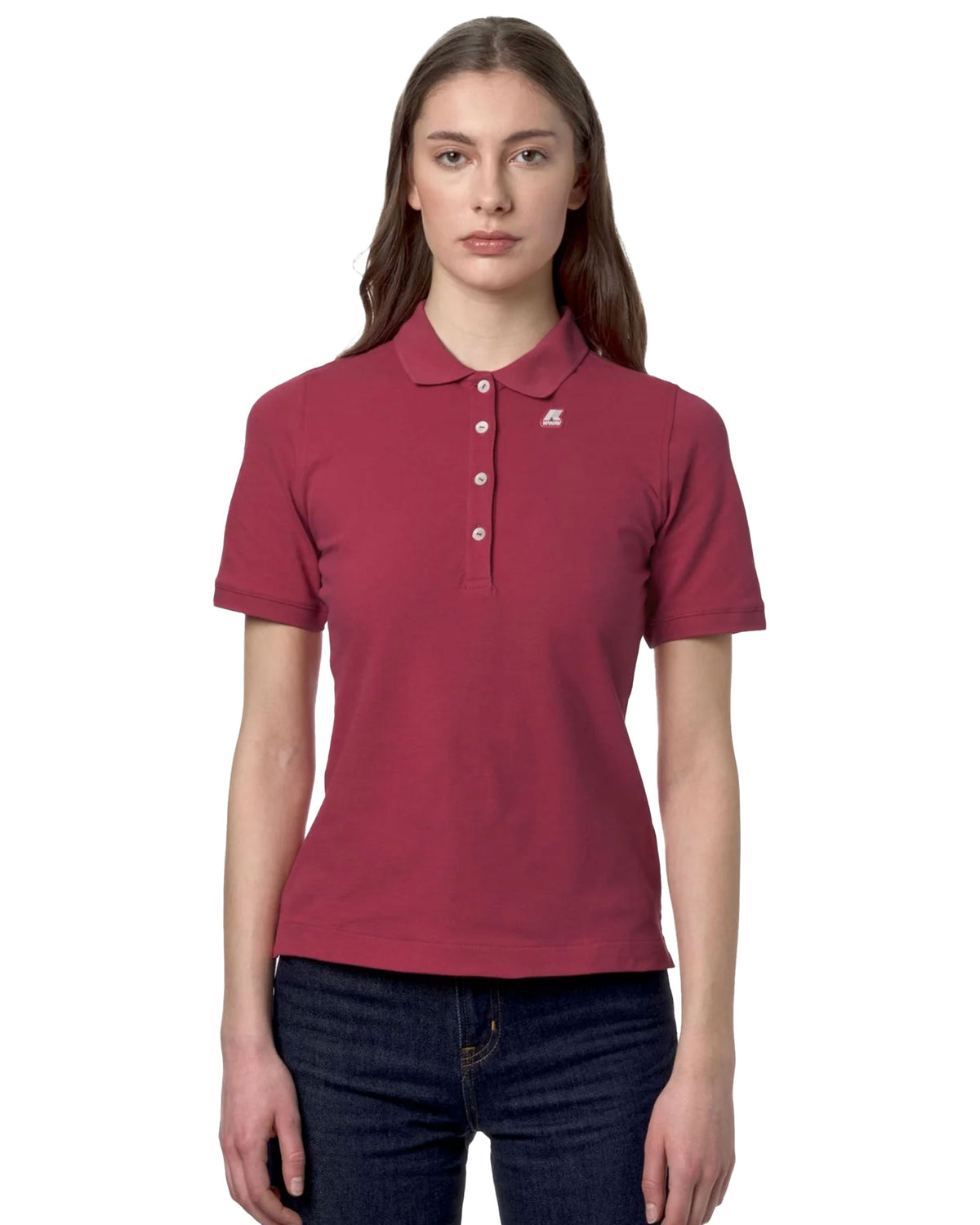 Polo Donna K-Way Ali Dark Pink