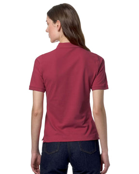 Woman's Polo Shirt K-Way Ali Dark Pink