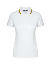 Woman's Polo Shirt K-Way Jeannine White