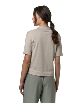 Woman's Polo Shirts K-Way Marlhes Beige