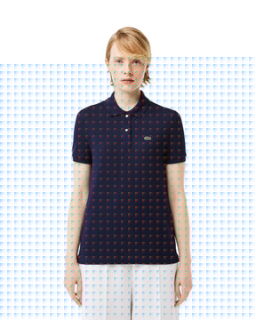 Polo Donna Lacoste Blu