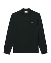 Long Sleeve Polo Shirt Lacoste Dark Green
