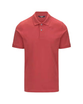 Polo Uomo K-Way Amedee Pique Rosso