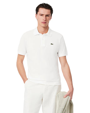 Man's Lacoste Classic Fit L.12.12 Light Polo Shirt White