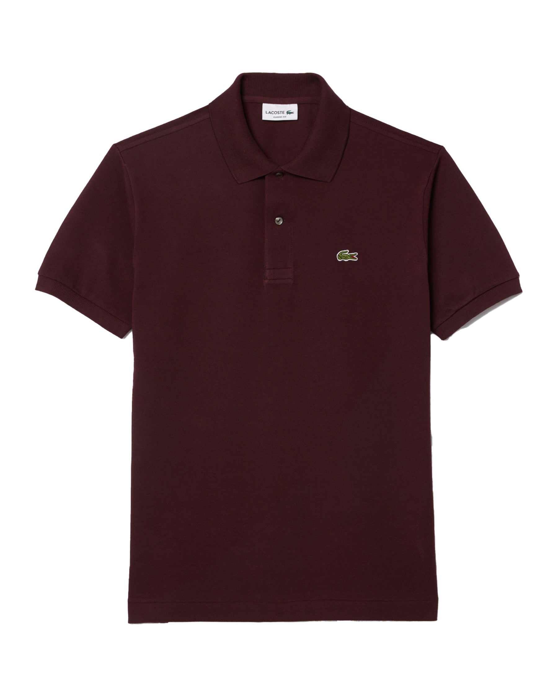 Polo Uomo Lacoste Classic L.12.12 Bordeaux