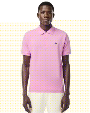 Polo Uomo Lacoste L.12.12 Rosa