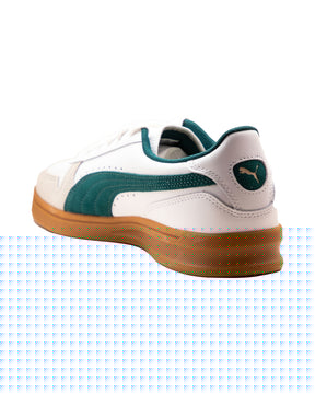 Puma Indoor White Green