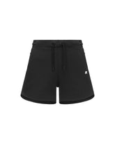 Woman's Short K-Way Otieze Interlock Black