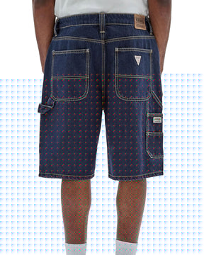 Short Uomo Guess Originals Kit Carpenter Short Dark Wash