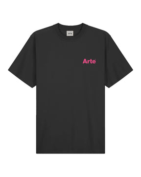 T-Shirt Arte Antwerp Teo Back Heart Black