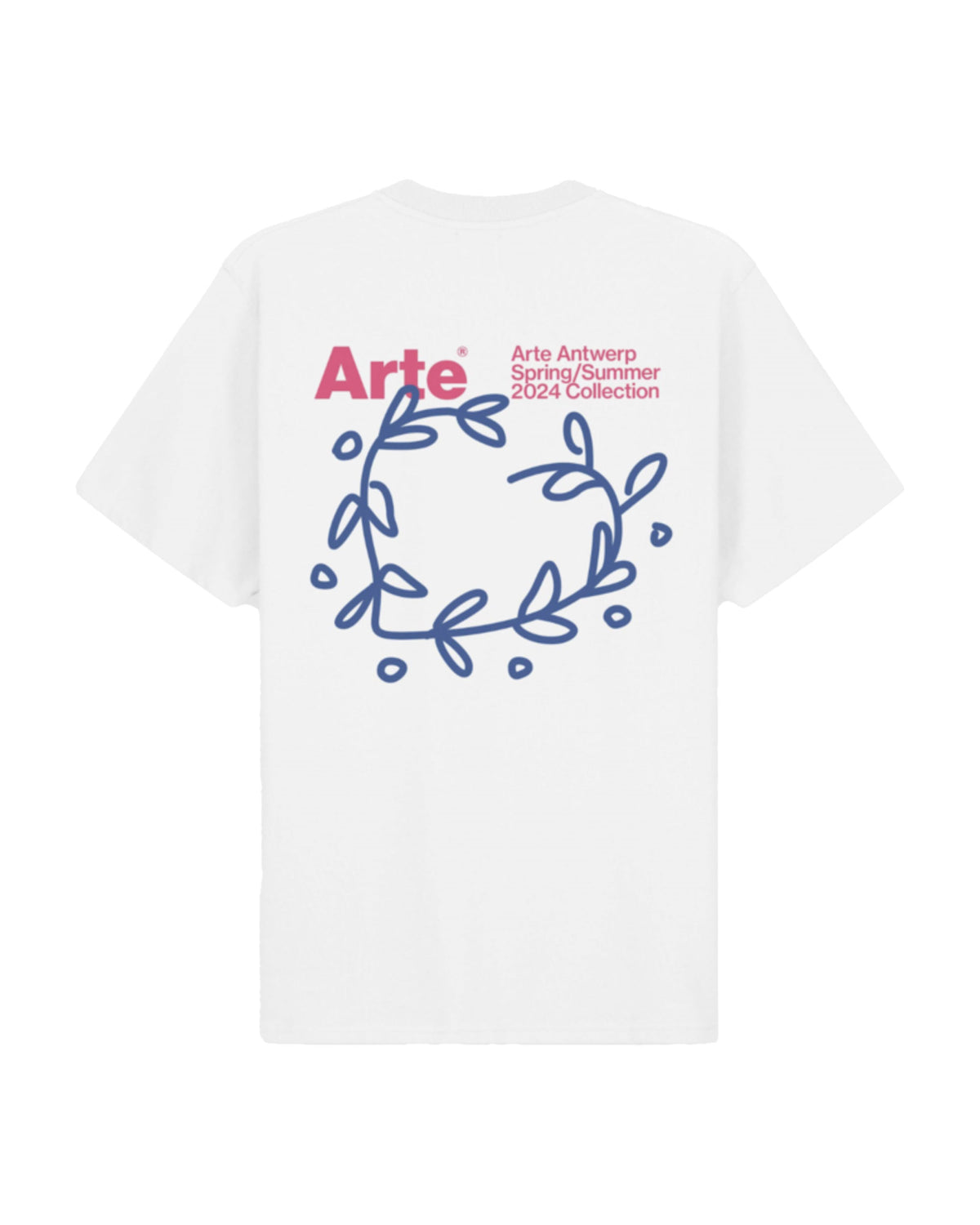 T-Shirt Arte Antwerp Teo Back Heart White
