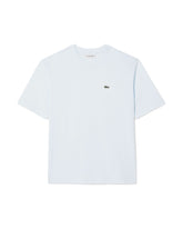 Woman's Tee Lacoste Clear Blue