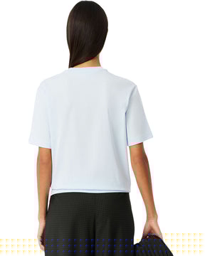 Woman's Tee Lacoste Clear Blue