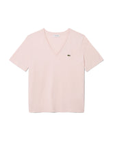 Woman's Tee V Neck Pink