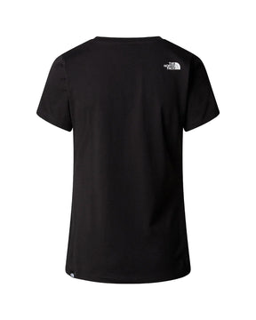 T-Shirt Donna The North Face Simple Dome Tee Nero